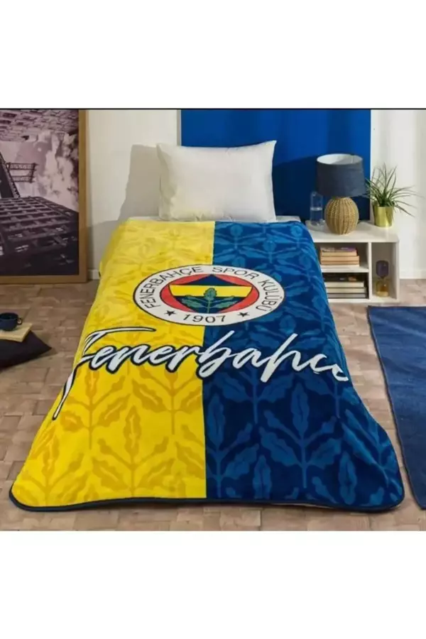 TAÇ LİSANSLI FENERBAHÇE KLASİK BATTANİYE TEK KİŞİLİK - Image 1