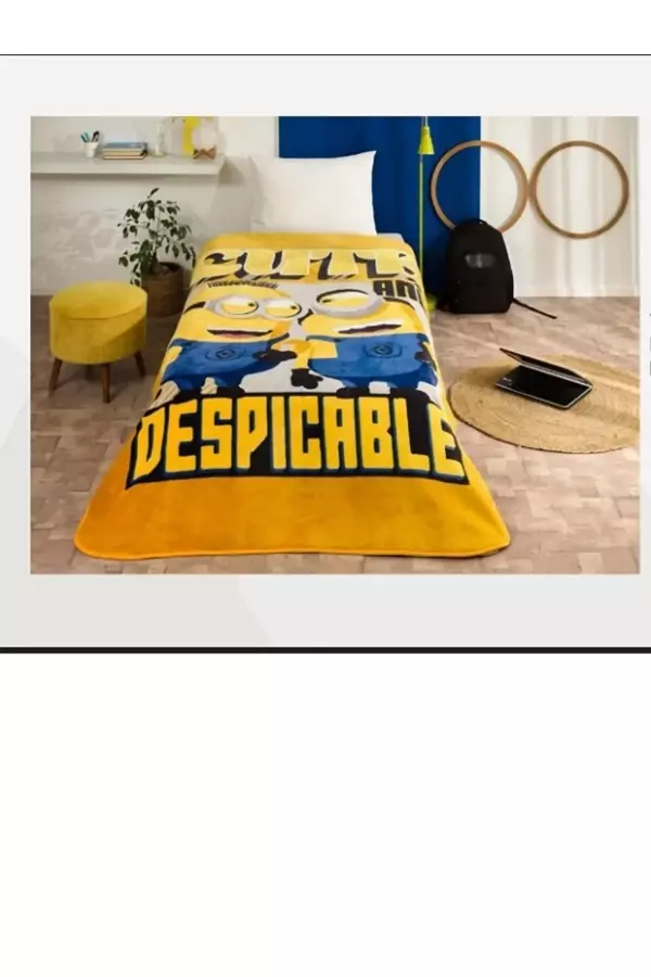 TAÇ LİSANSLI MINIONS 4 BATTANİYE TEK KİŞİLİK - Image 1