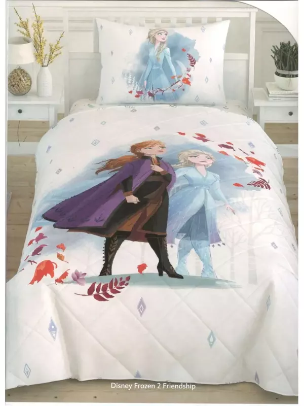 TAÇ DİSNEY FROZEN 2 FRİENDSHİP LİSANSLI YORGAN SETİ - Image 1
