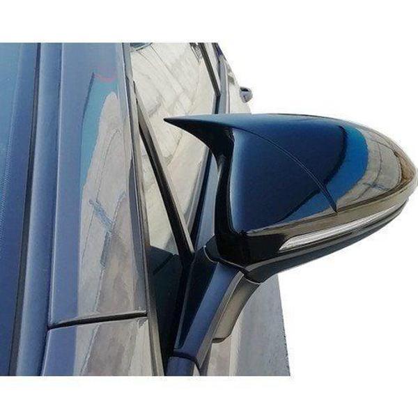 Volkswagen Golf Uyumlu 38540 Uyumlu Batman Yarasa Ayna Kapağı (Parlak Siyah) - Image 1