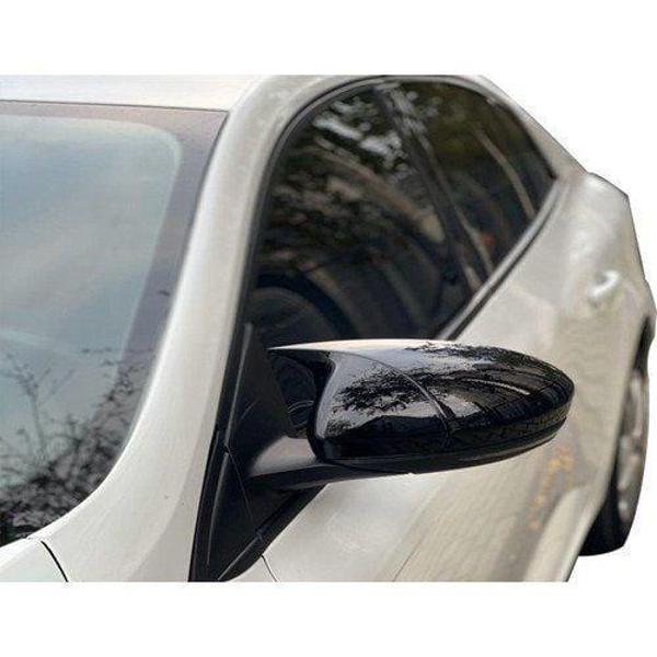 Renault Megane Uyumlu 3 Hatchback 2016 Sonrası Batman Yarasa Ayna Kapağı (Piano Black) - Image 1