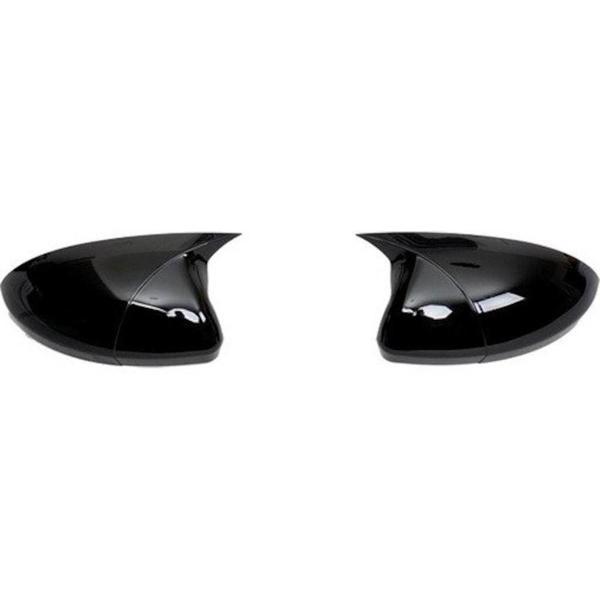 Renault Clio Uyumlu 5 2020 - Sonrası Batman Yarasa Ayna Kapağı (Parlak Siyah) - Image 1