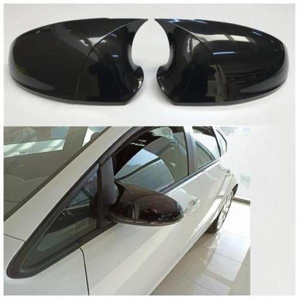 Opel Astra Uyumlu J (2009-2015) Batman Yarasa Ayna Kapağı (Parlak Siyah) - Image 1