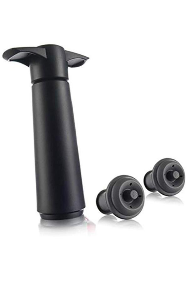 Vacu Vin Aktif Şarap/Şişe Vakum Seti (1 Pompa 2 Tıpa) - Image 1