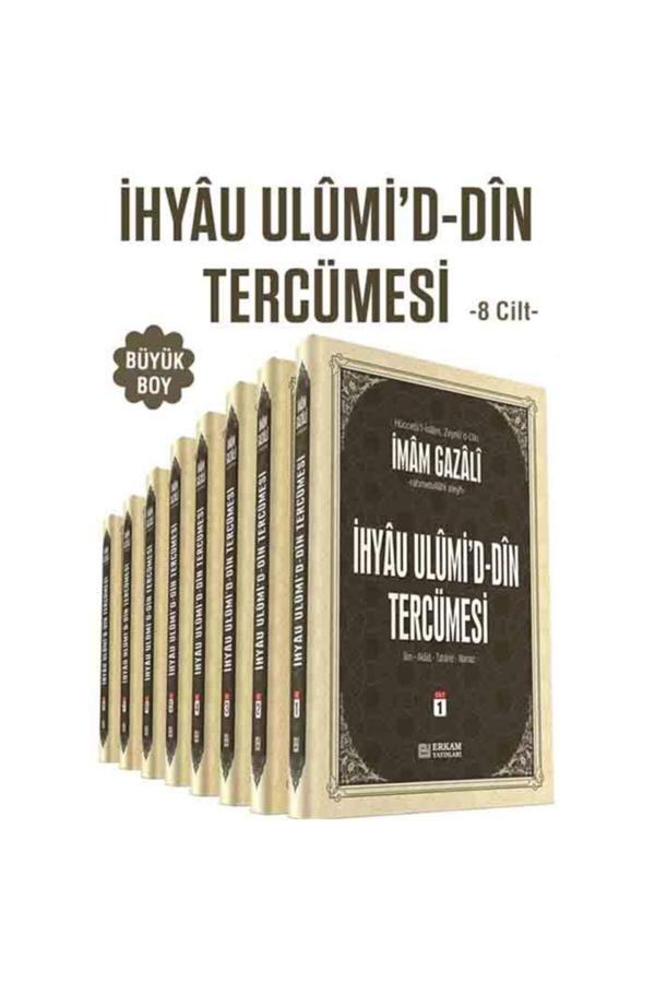 Ihyau Ulumiddin Tercümesi Büyük Boy 8 Cilt - Erkam Yayınları - Image 1