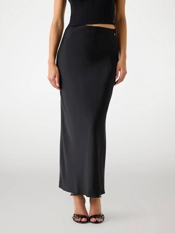 Guess Sibilla Kadın Siyah Kalem Etek W5YD55WF1T2-JBLK - Image 1