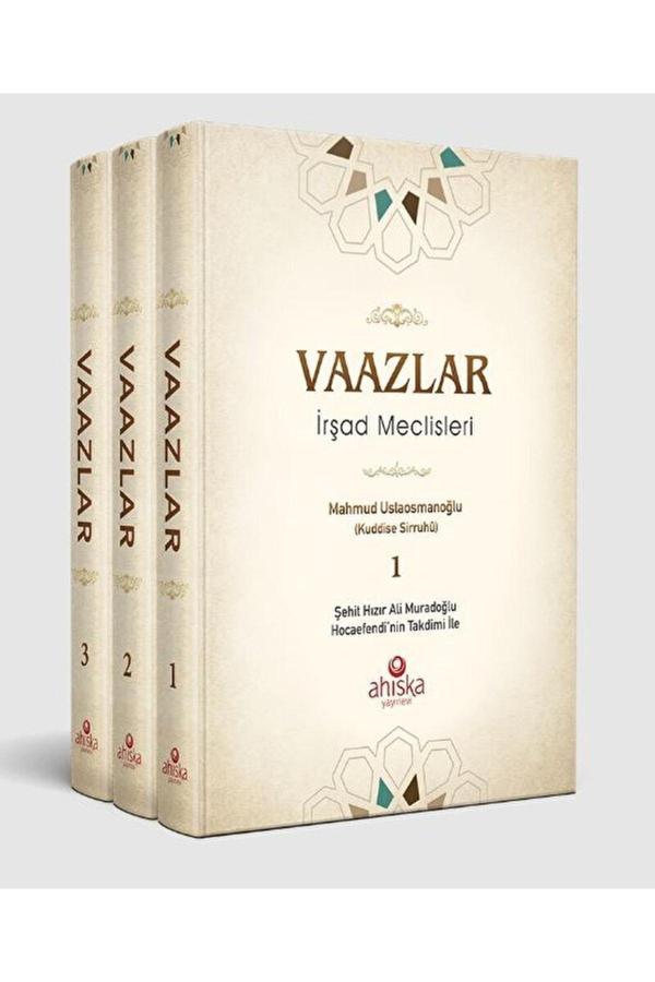 Vaazlar 3 Cilt Takım Mahmud Ustaosmanoğlu  9786054905638 - Ahıska Yayınevi - Image 1