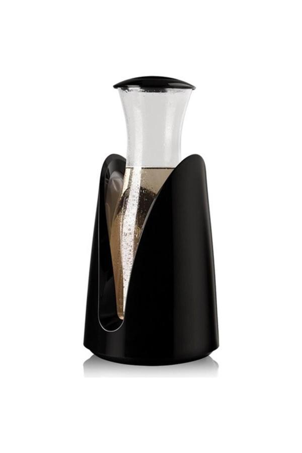 Vacu Vin Aktif Soğutucu Karaf, Siyah, Kutulu - Image 1