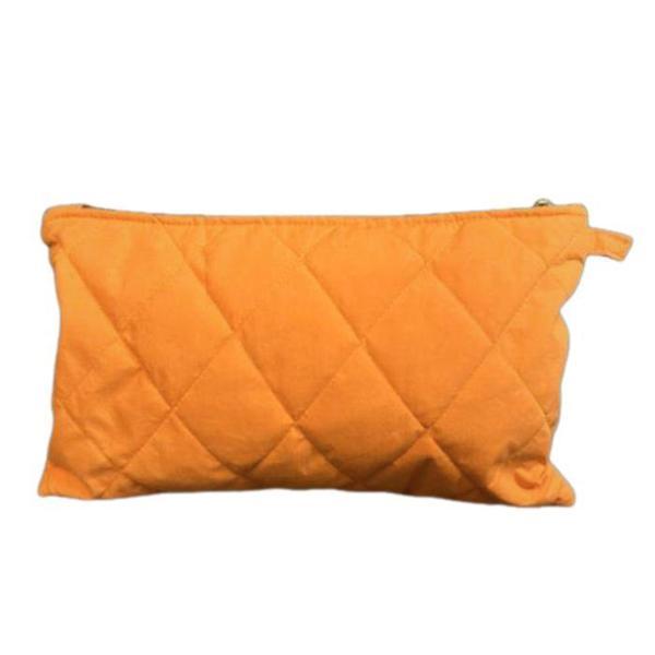 Uretti - Ege 7366 2396 El Yapımı Turuncu Renk Clutch / Portföy Çanta - 20cm x 30cm - Image 1