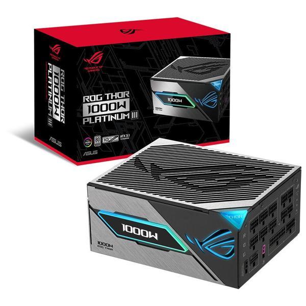 ASUS ROG-THOR-1000P3 1000W 80 Plus Platinum 135mm Full Modüler Gaming (Oyuncu) Power Supply - Image 1