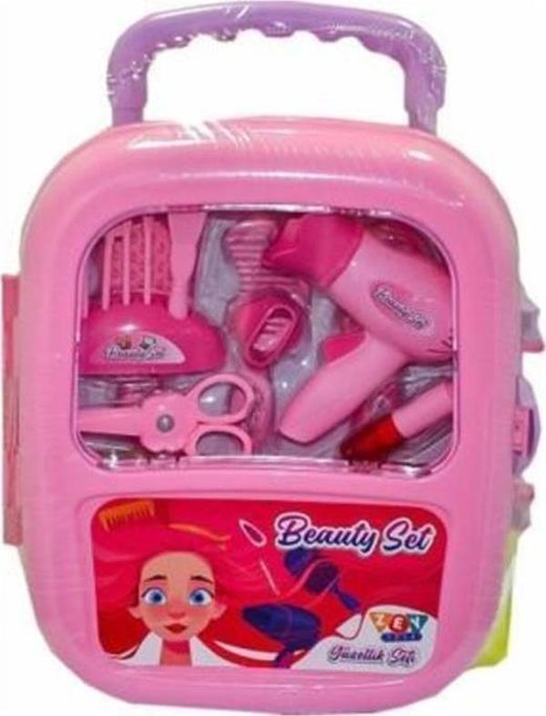 Zeytoys Valizli Güzellik Seti ZEY2029,Oyuncak Kuaför Seti - Image 1