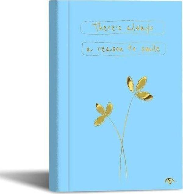 Kalipso Pastel Mavi Sert Kapak 14x20 Butik Defter - Image 1