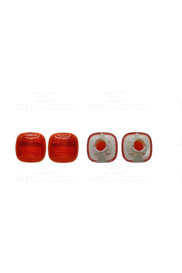 AUDI A3 A4 B5 A8 D2 SEAT IBIZA SKODA FABIA OCTAVIA RAPID ROOMSTAR 93- SINYAL LAMBASI SAG-SOL SARI 1U - Image 1