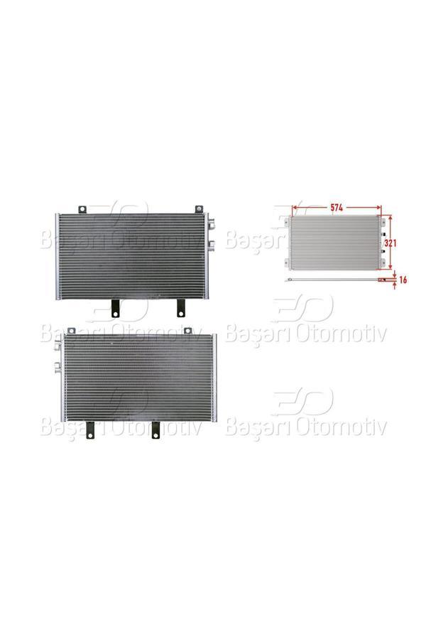 60610662-WISCO ALFA ROMEO 145. 146. 155 92 KLIMA RADYATORU 574X321X16 - Image 1
