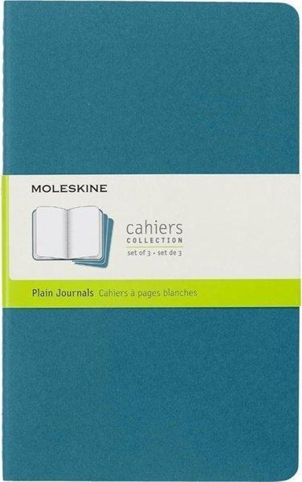 Moleskine Cahıer Jnls Lg Pla Brısk Blue - Image 1