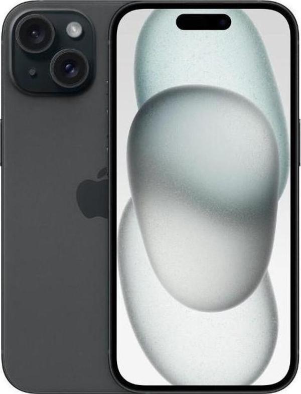 Apple iPhone 15 128 GB Siyah (Apple Türkiye Garantili) - Image 1