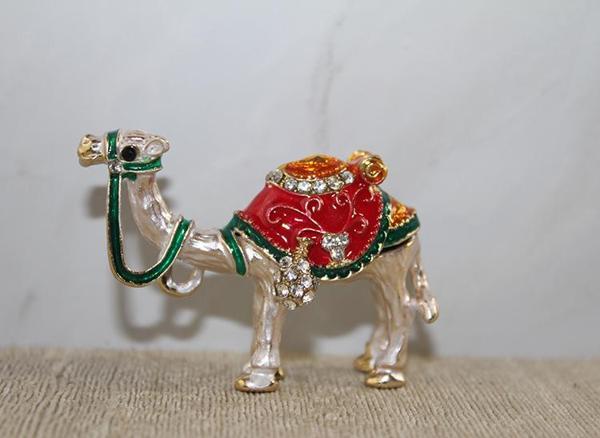 Swarovski Taşlı Minik Figür - Deve Model 2  - Image 1