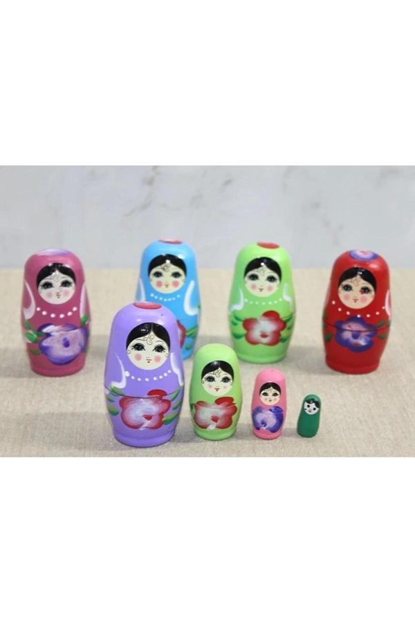 4'lü Ahşap Matruşka - Image 1