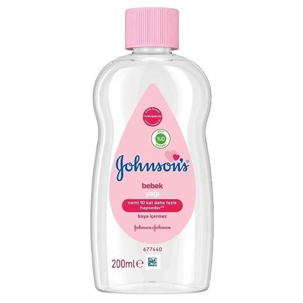 Johnson's Baby Bebek Masaj Yağı 200 ML - Image 1