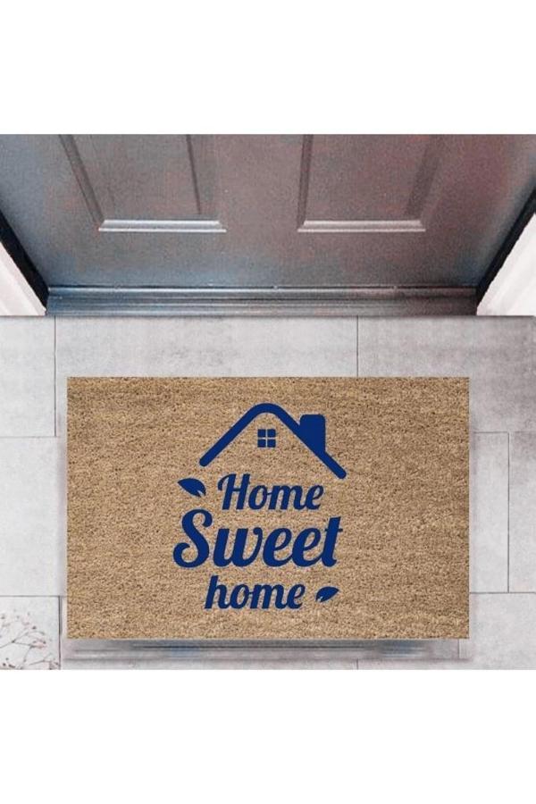Kapı Önü Paspası Dekoratif Dijital Baskı Home Sweet Home P-2321 - Image 1