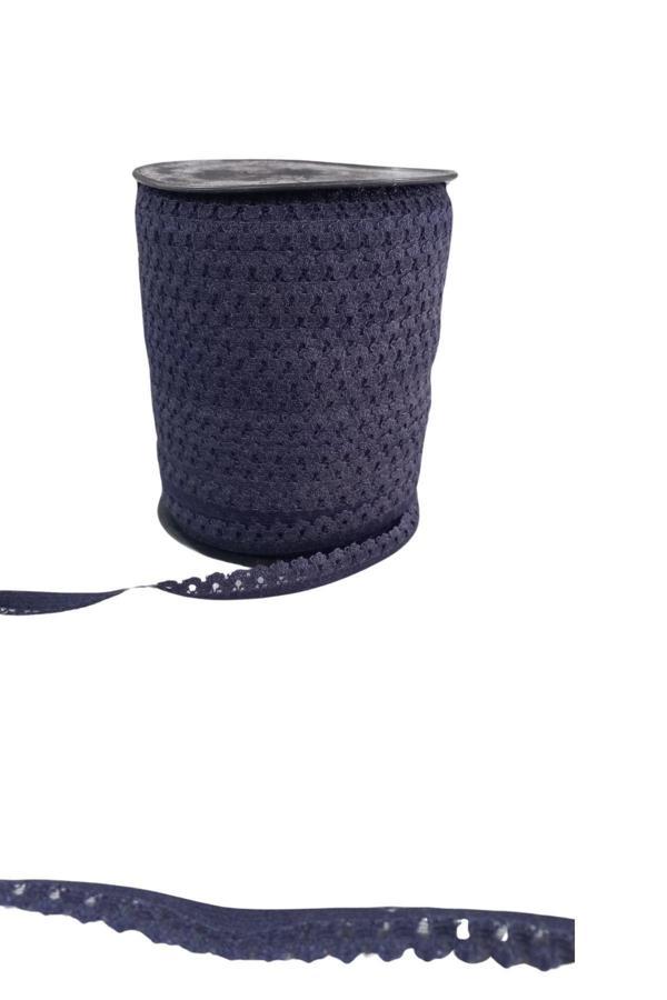 Çamaşır Askısı Şerit en 1 cm Lacivert 1 Metre - Image 1