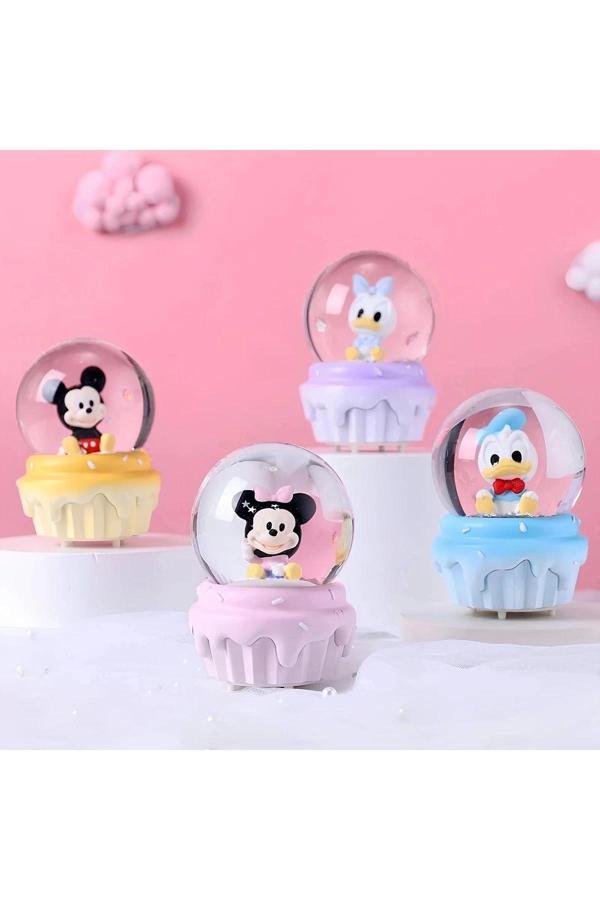 Mickey Mouse Işıklı Kar Küresi 9 Cm Alk3112 - Image 1