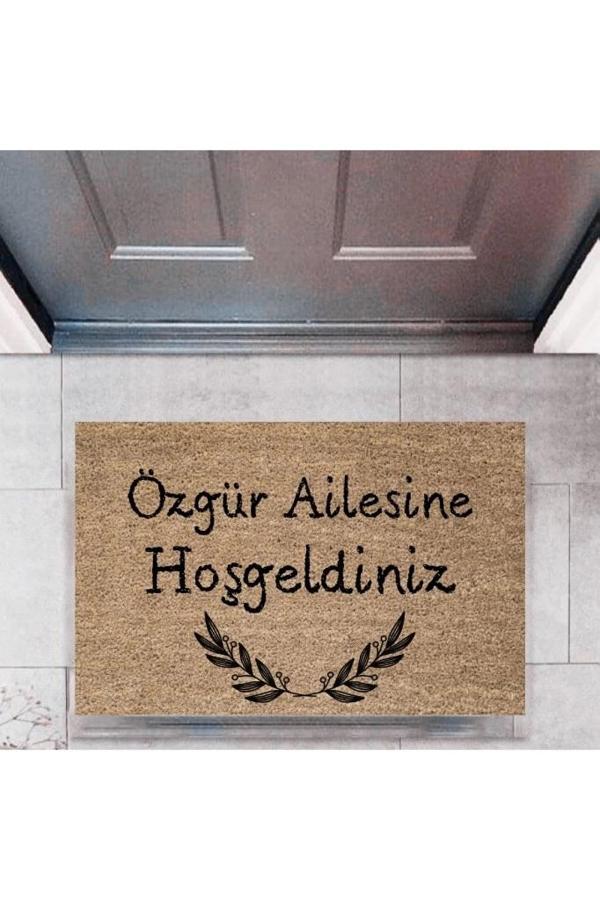 Kapı Önü Paspası Dekoratif Dijital Baskı Kişiye Özel P-2315 - Image 1