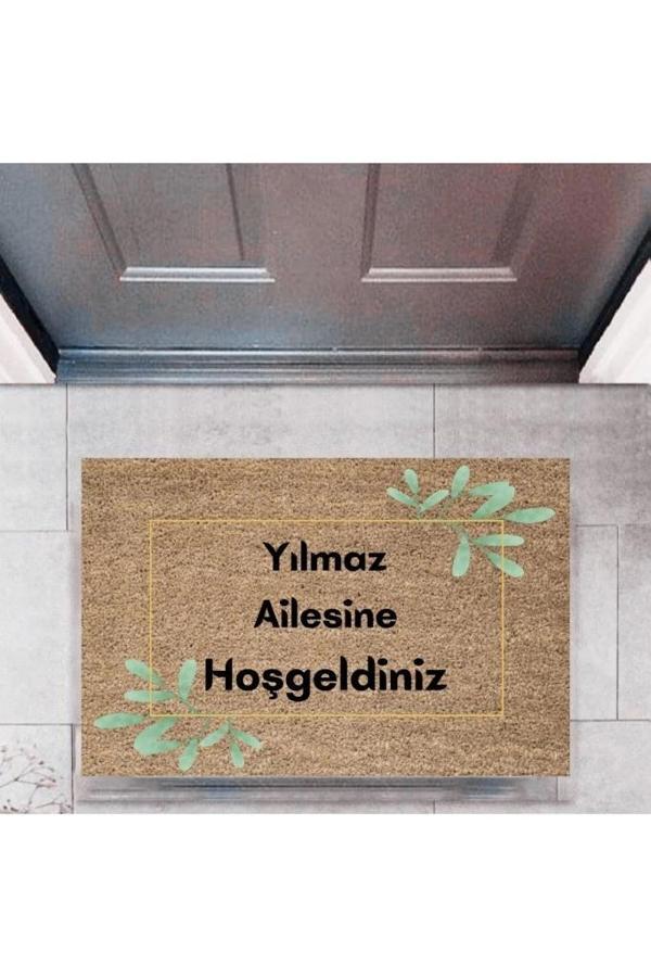Kapı Önü Paspası Dekoratif Dijital Baskı Kişiye Özel P-2316 - Image 1