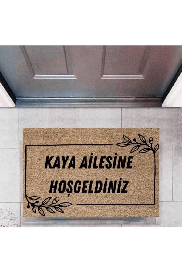 Kapı Önü Paspası Dekoratif Dijital Baskı Kişiye Özel P-2318 - Image 1