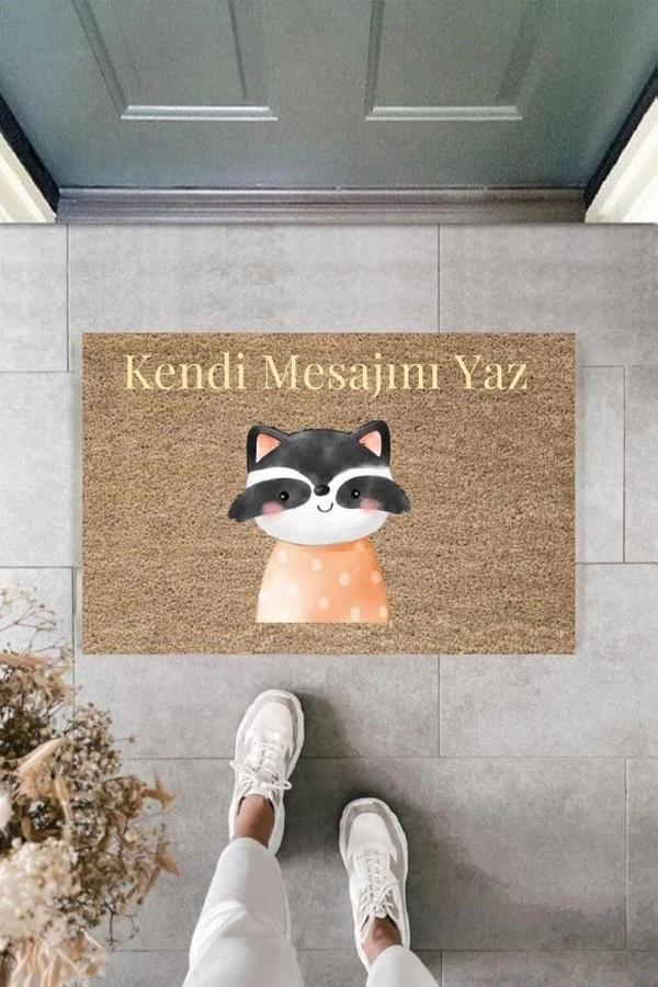 Dijital Baskı Kişiye Özel İç Kapı Dekorasyon Paspas  PS11196 - Image 1