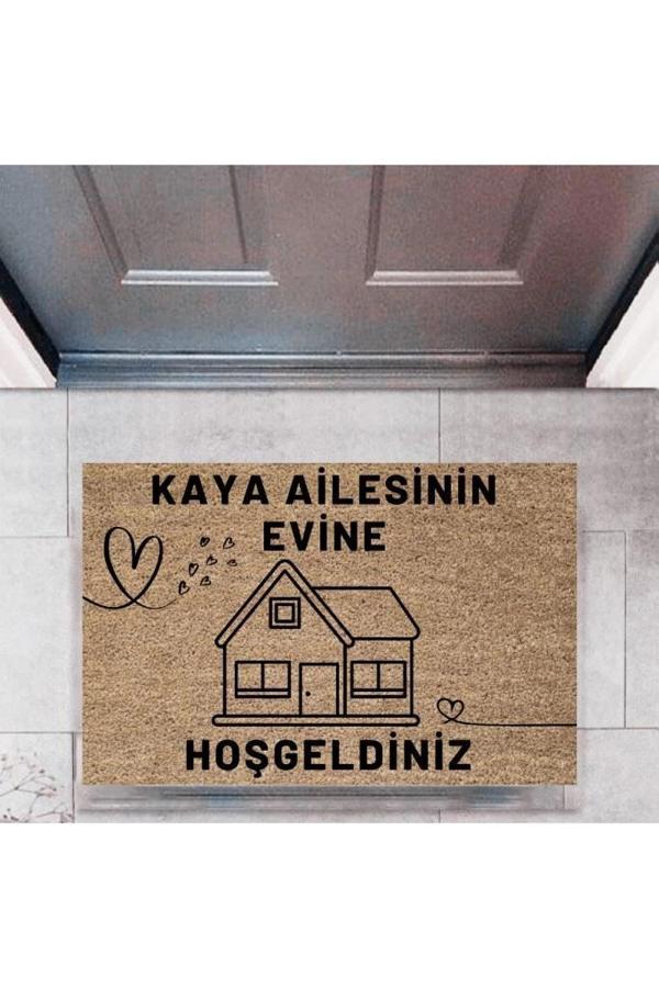 Kapı Önü Paspası Dekoratif Dijital Baskı Kişiye Özel P-2443 - Image 1