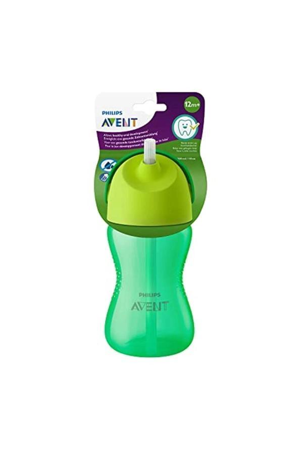 Philips Avent Pipetli Bardak +12 Ay 300 ml - Yeşil - Image 1