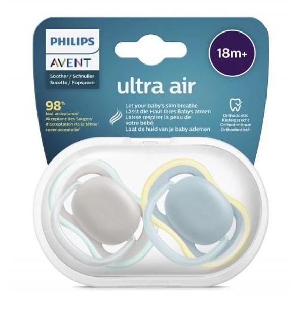 Philips Avent SCF349/01 Ultra Air Emzik 18 Ay+ 2li Erkek - Image 1