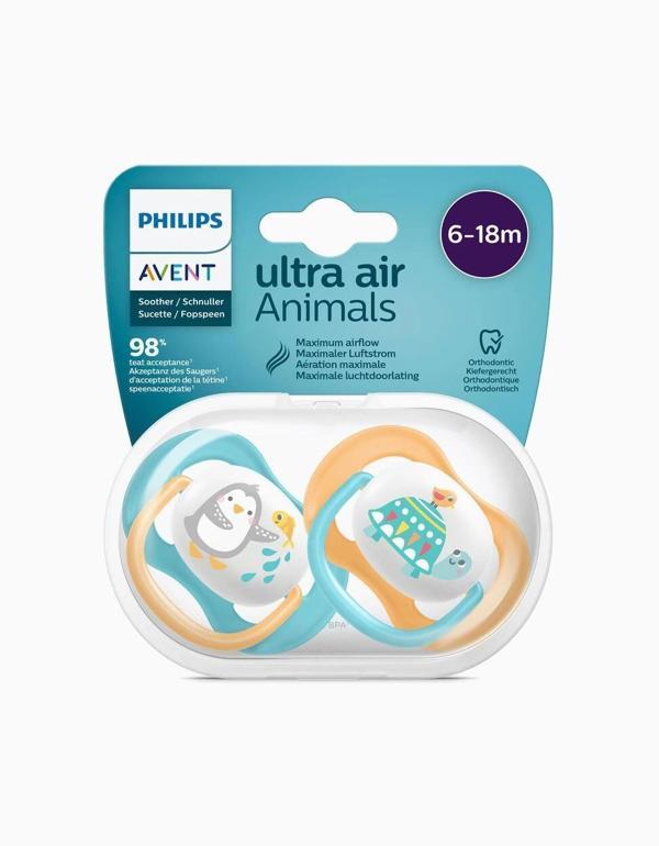 Philips Avent Ultra Air Animals 2li Emzik 6-18 Ay - Unisex - Image 1