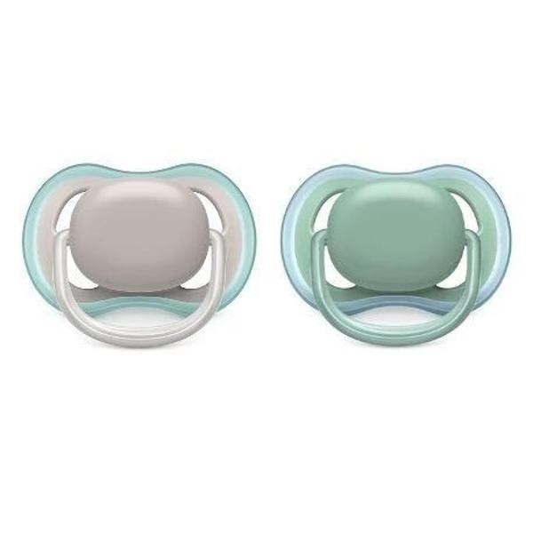 Philips Avent Ultra Air Emzik 6-18 Ay 2li Erkek SCF085/16 - Image 1