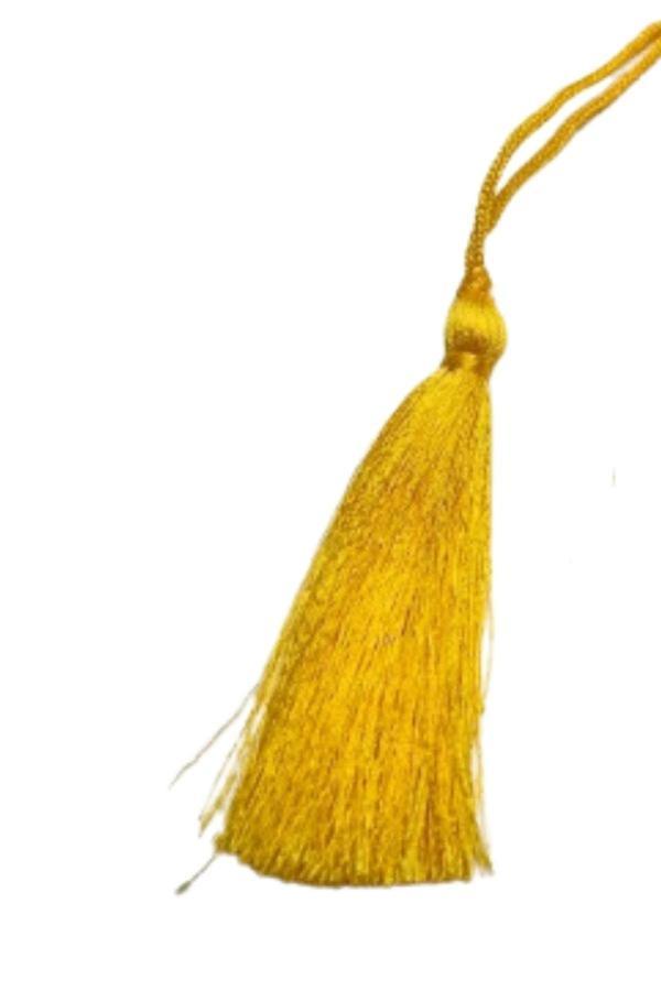 Püskül Tekli 5 cm 1 Adet Sarı - Image 1