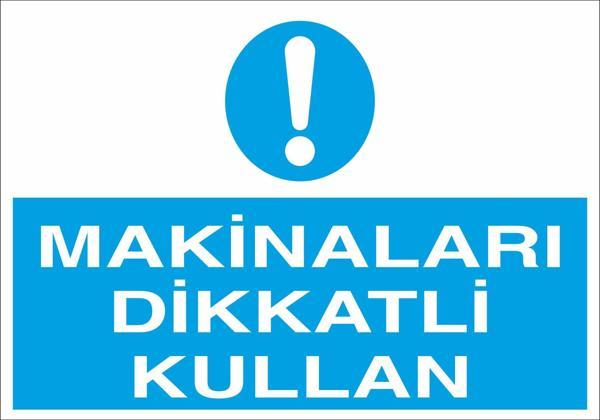 Technopa İnaları Dikkatli Kullan Uyarı Levhası - Image 1