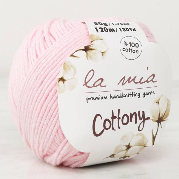 La Mia Cottony Pembe Bebek El Örgü İpi - P13-L013 - 33564 - Image 1