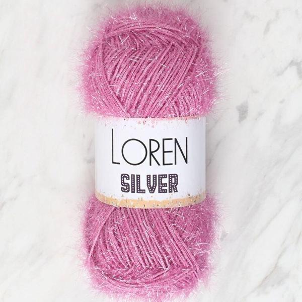 Loren Silver Gül Kurusu El Örgü İpi - RS0012 - 34081 - Image 1