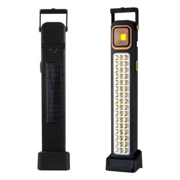 BUFFER® 5 Fonksiyonlu Güneş Enerjisi İle Şarj Olabilen 48 Ledli Işıldak,Aydınlatma PR-3838 - Image 1