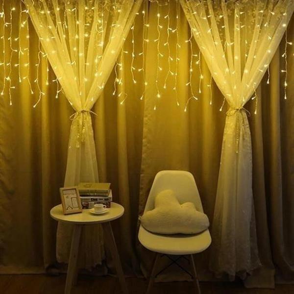 BUFFER® 8 Fonksiyonlu 16 Saçaklı Perde Led 3 x 1 (Günışığı) - Image 1