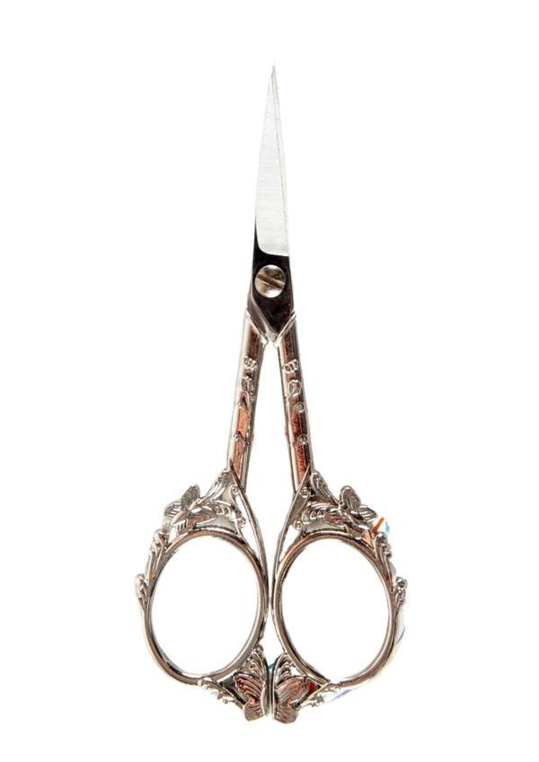 Nakış Makası Gümüş Saplı Dekoratif Makas YBL-115 Model 3 - Image 1