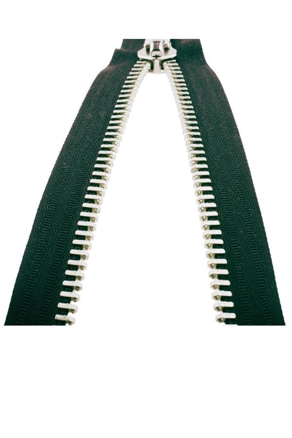 Demir Dişli Çanta Fermuarı en 3 cm Haki - Image 1