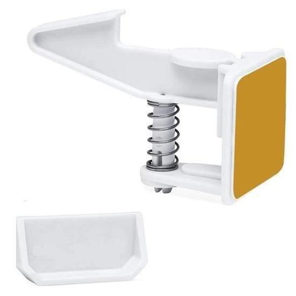 BUFFER® Bebek Çocuk Güvenliği Korumalı Yapışkan Çekmece ve Dolap İçin Tutucu Gizli Güvenlik Kilidi - Image 1