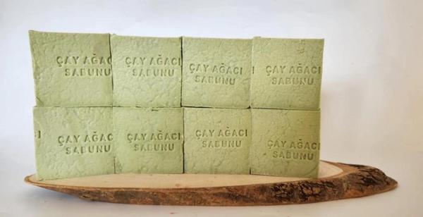 Doğal Üretim Sabunu Çay Ağacı Yağlı 16'lı Set - Image 1