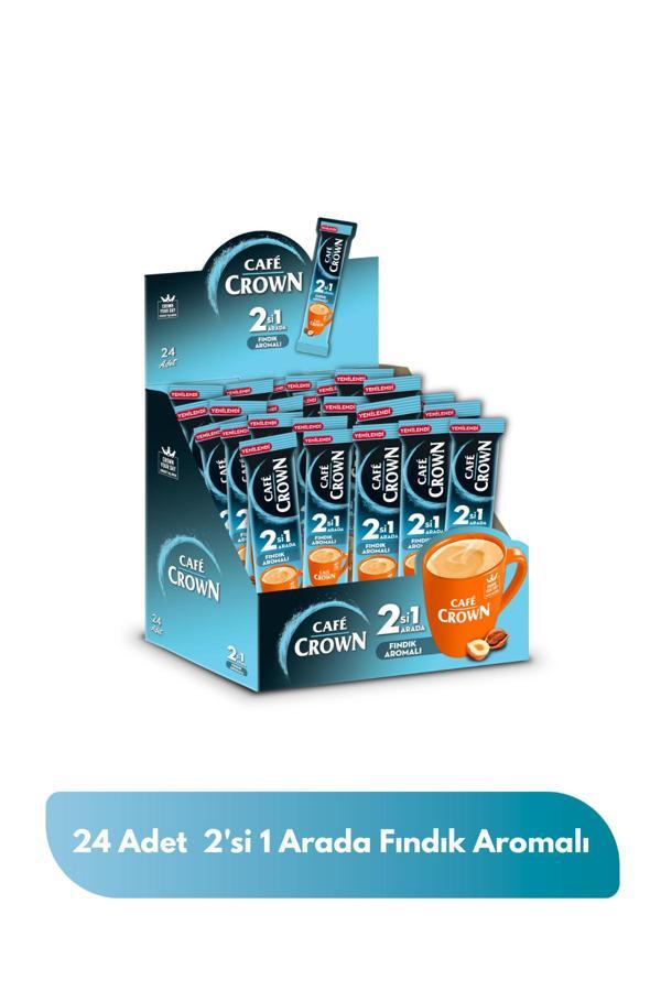 Cafe Crown 2'si 1 Arada Fındıklı 11 gr. x 24 Adet - Image 1