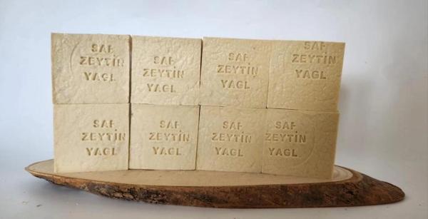 Doğal Üretim Sabunu Saf Zeytinyağlı 12'li Set - Image 1