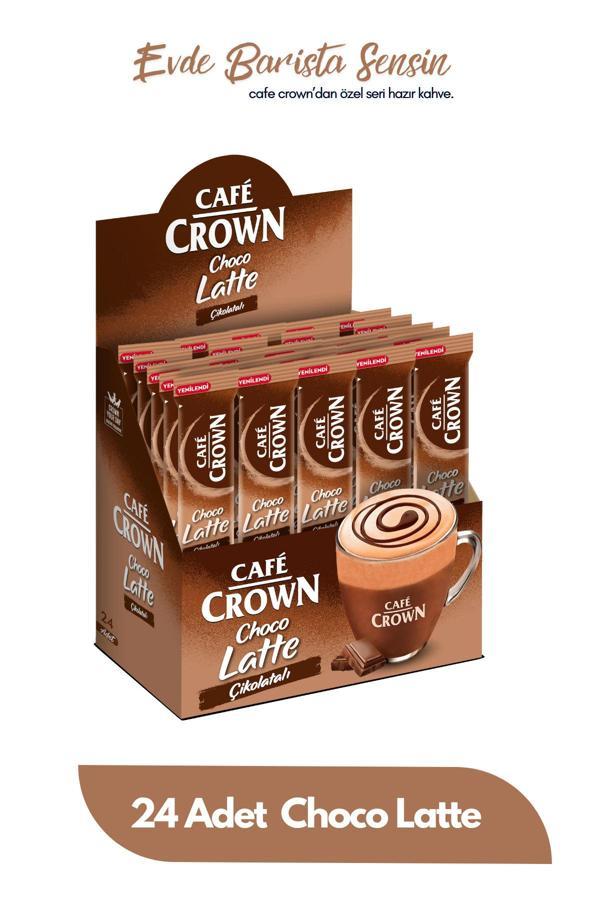 Cafe Crown 24 Adet Choco Latte Sütlü Çikolatalı - Image 1