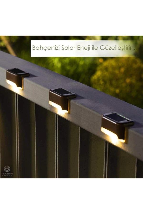 WaterProof Solar Merdiven Lambası 4 Adet - Image 1