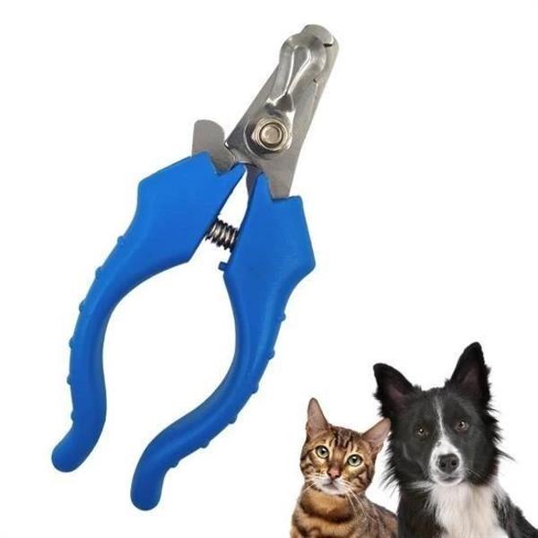 BUFFER® Evcil Hayvan Kedi ve Köpek Paslanmaz Çelik Yaylı Tırnak Makası ve Düzeltme - Image 1